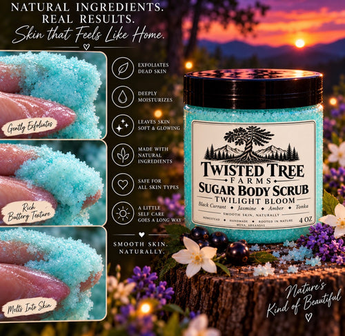 Twilight Bloom Sugar Body Scrub Duo — 2 Pack